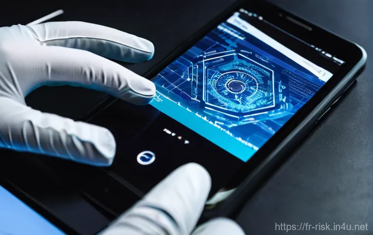 디지털 포렌식 분석 방법 - **"AI-Powered Network Forensics: Visualizing Cyber Trails"**
    A dynamic and futuristic image show...