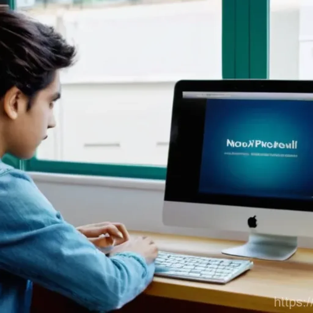 키로거 공격 원리 및 예방책 - **Prompt:** A young adult, around 20-25 years old, sits at a clean, modern desk, illuminated by the ...