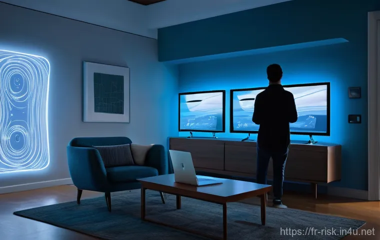 5G 네트워크 보안 이슈 - **Prompt 1: The Labyrinth of 5G Connectivity**
    "An intricate, futuristic cityscape at dusk, view...