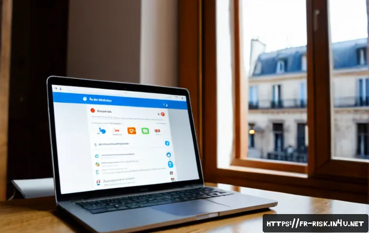 소셜미디어 계정 탈취 기법 - Photorealistic cybersecurity awareness scene in a bright Paris apartment, concerned French adult rev...